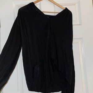 Urban Outfitters Long Sleeve High-Low Top